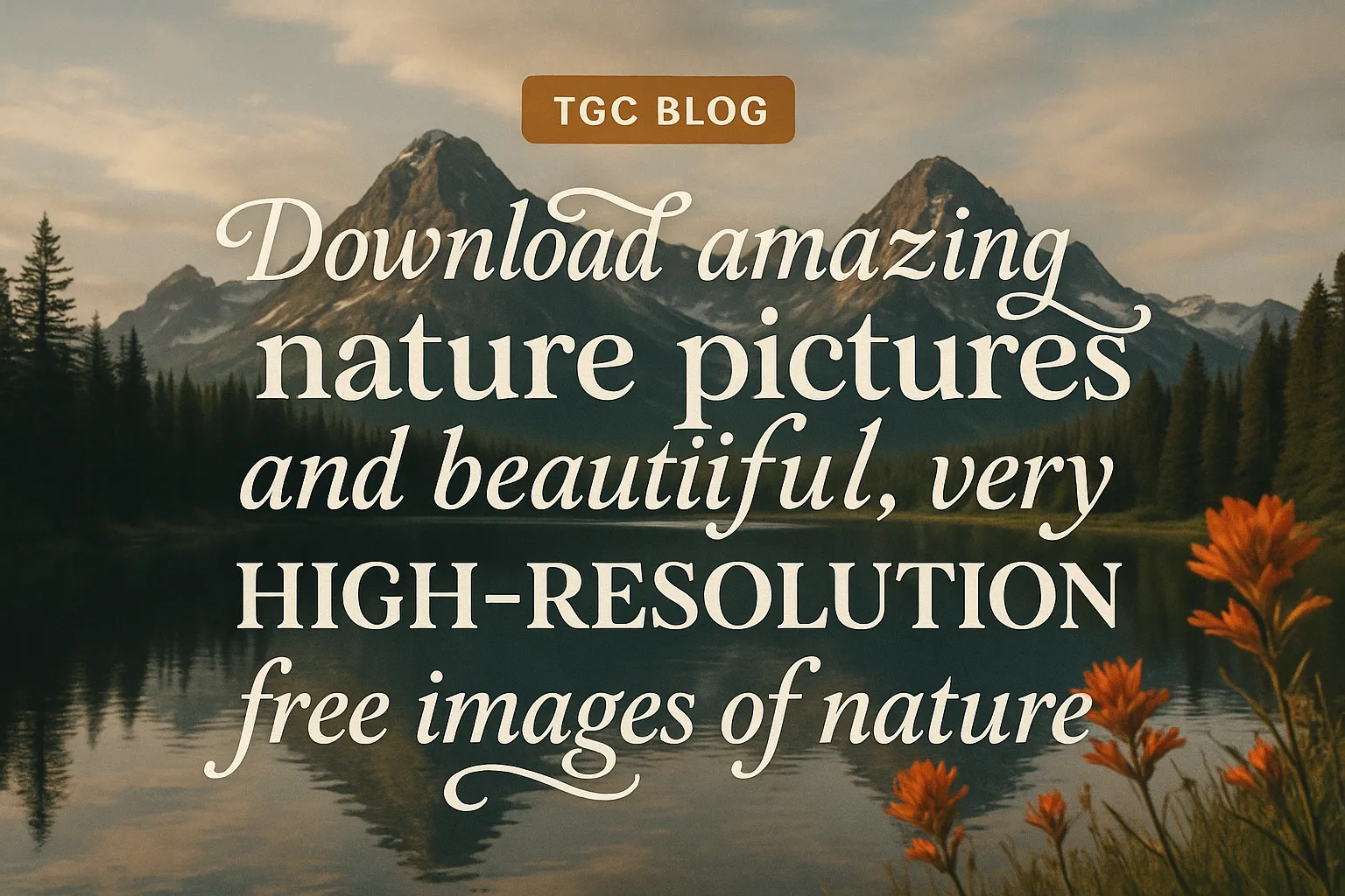 Download amazing nature pictures and beautiful, very high-resolution free images of nature